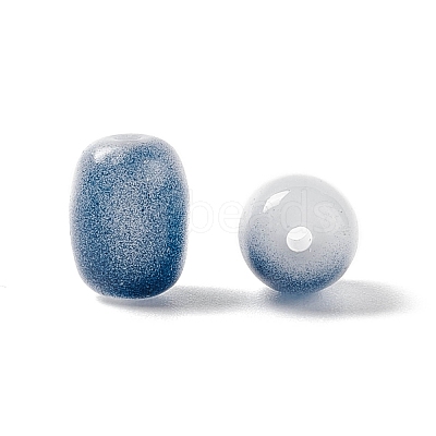 Opaque Glass Beads GLAA-F117-06E-1