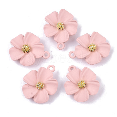 Spray Painted Alloy Pendants PALLOY-N0147-03C-1