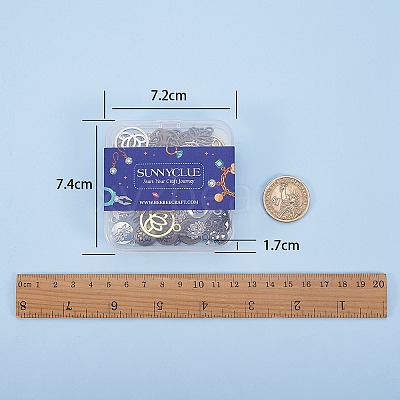 Tibetan Style Filigree Alloy Pendants TIBEP-SC0001-18-1