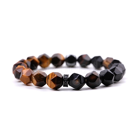 Black Onyx Stretch Bracelets PW-WG53FF8-03-1