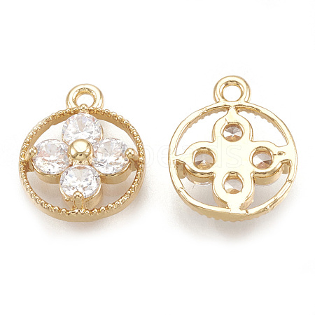 Brass Charms X-KK-S348-047-1