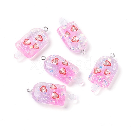 Resin Pendants RESI-M024-02F-1