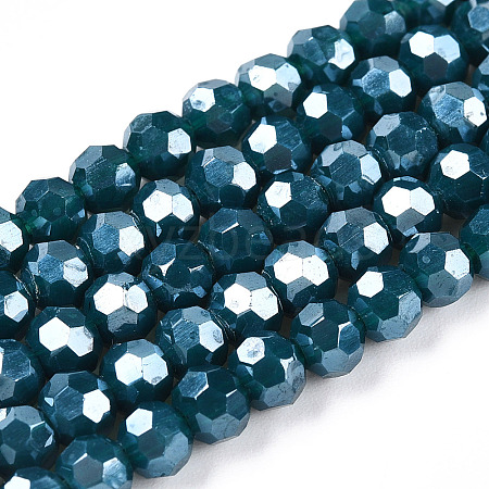 Opaque Glass Beads Strands LS-EGLA-A035-P4mm-A36-1