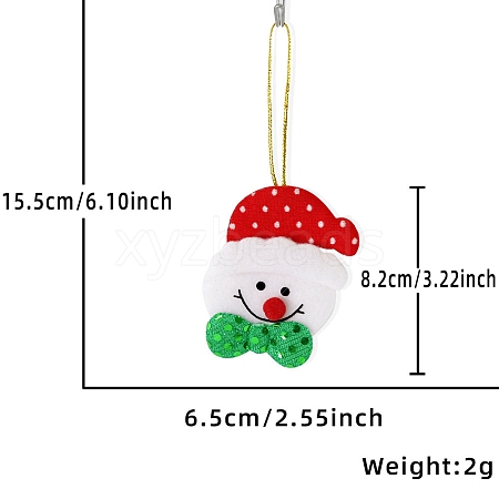 Christmas Cloth Pendant Decorations PW-WG8CF6E-02-1