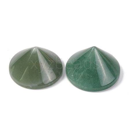 Natural Green Aventurine Cabochons G-Q184-01C-1