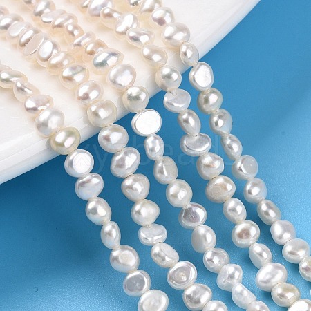 Natural Cultured Freshwater Pearl Beads Strands PEAR-N014-03D-01-1