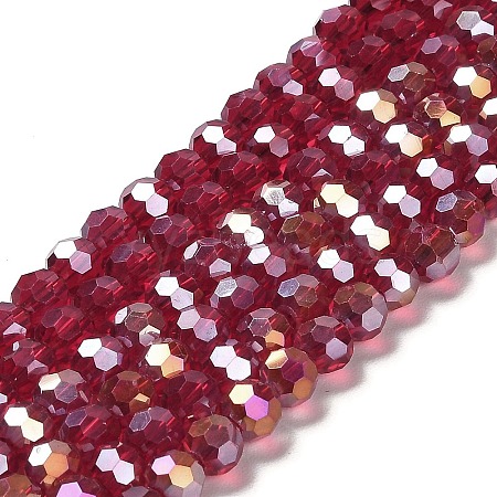 Transparent Glass Beads EGLA-A035-T6mm-B02-1