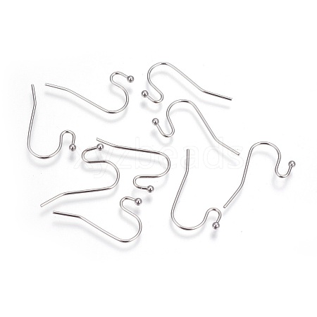 Tarnish Resistant 304 Stainless Steel Earring Hooks X-STAS-P227-33P-1