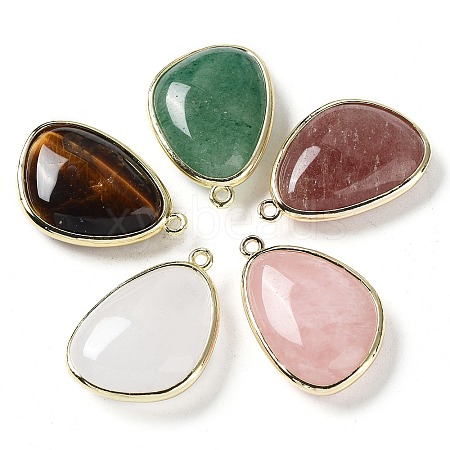 Natural Mixed Stone Pendants G-G012-06G-A-1