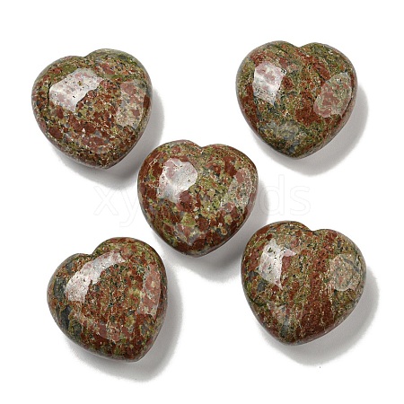 Natural Unakite Statues Ornaments G-P531-03I-1