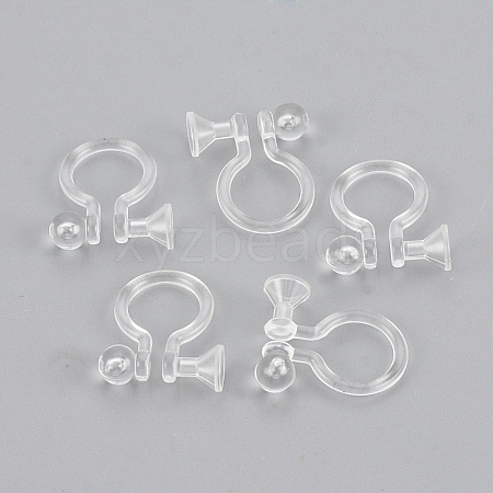 Plastic Clip-on Earring Findings KY-S155-06-1