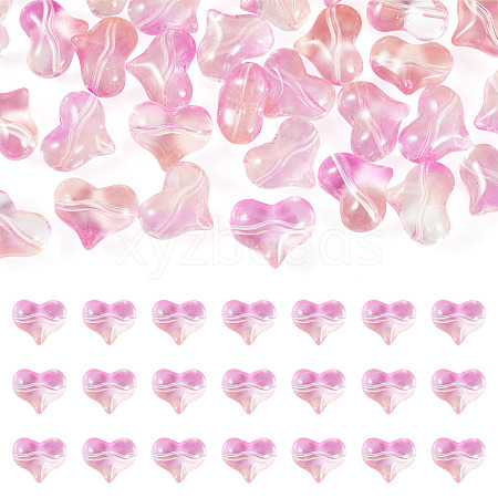 30Pcs Transparent Glass Beads GLAA-TADJ0001-02B-1