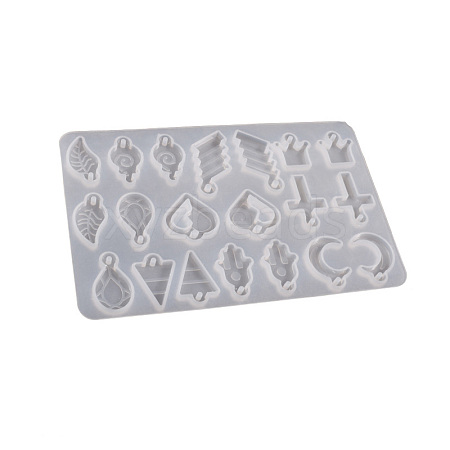 DIY Silicone Pendant Molds SIMO-PW0014-02C-1