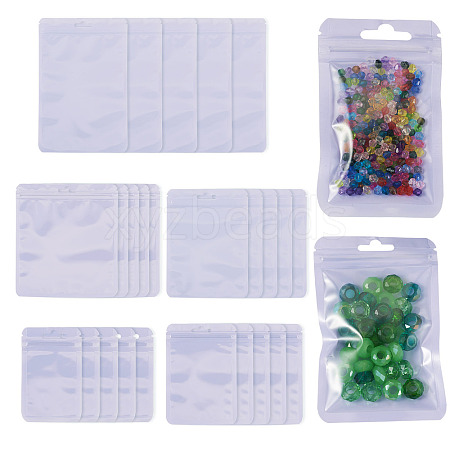50Pcs 5 Styles Macaron Color Plastic Yin-yang Resealable Bags OPP-TADJ0001-03D-1
