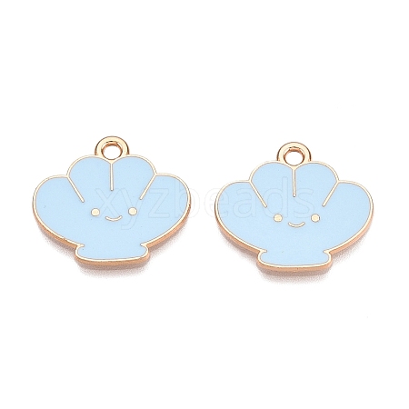 Alloy Enamel Pendants ENAM-T020-64A-1