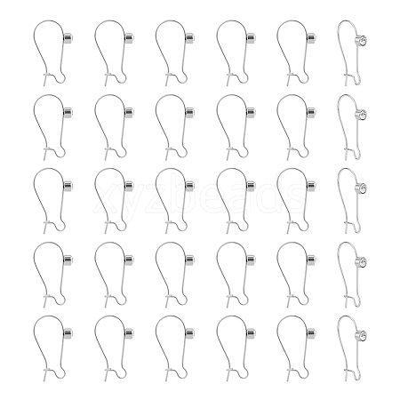Unicraftale 30Pcs 304 Stainless Steel Hoop Earrings Findings STAS-UN0049-86-1