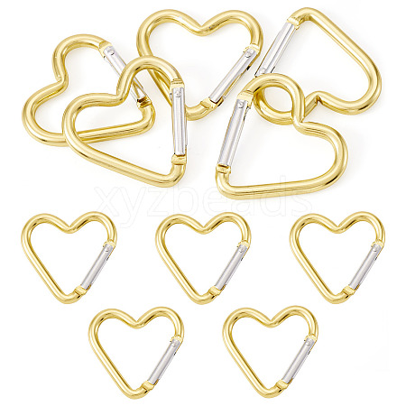 5Pcs Zinc Alloy Spring Gate Rings FIND-TA0009-73J-1