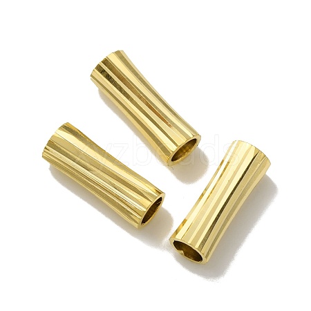 Brass Tube Beads KK-O143-43G-1