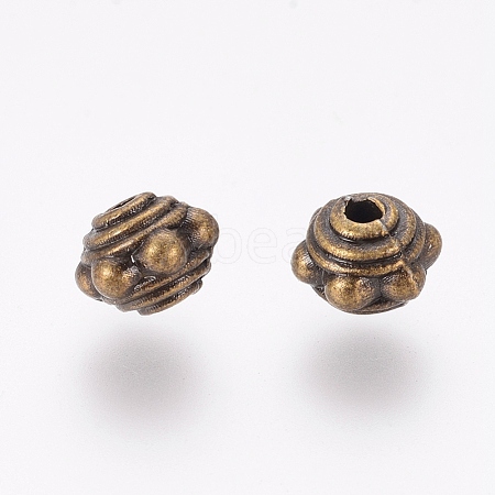 Tibetan Style Alloy Spacer Beads MLF1017Y-1