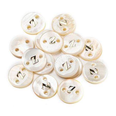 Freshwater Shell Buttons BUTT-Z001-01Z-1