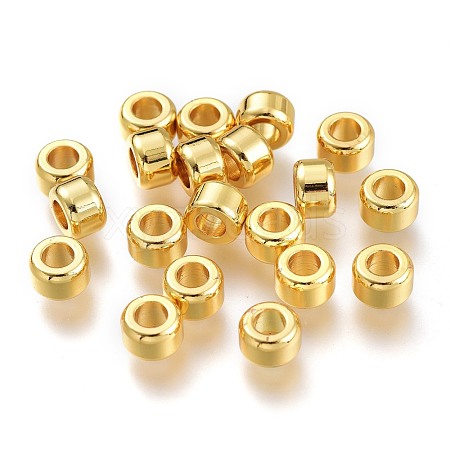 Brass Spacer Beads KK-P189-10A-G-1