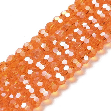 Transparent Glass Beads EGLA-A035-T8mm-B05-1