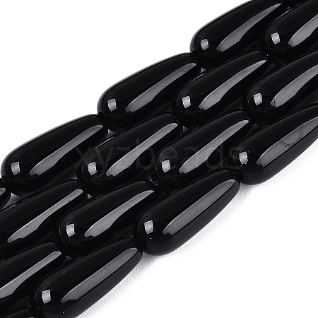 Opaque Glass Beads Strands X-GLAA-Q113-03A-C06-1