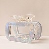 Rectangle Acrylic Claw Hair Clips PW-WG0A2D8-05-1