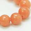 Natural Mashan Jade Round Beads Strands G-D263-6mm-XS21-1