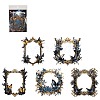 10Pcs Gothic Styles Border PET Self-Adhesive Stickers PW-WGA3DA7-04-1