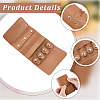 1Pc PU Leather Jewelry Rolls ABAG-CL0001-42-6