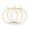 316L Surgical Stainless Steel Hoop Earring Findings X-STAS-D164-01G-1