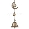 Iron Bell Pendant Decoration HJEW-JM02486-1