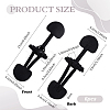 Leather Toggle Buckles FIND-WH0199-469B-2