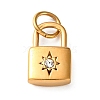 304 Stainless Steel Rhinestone Pendants RB-CBA324D-01G-07-1