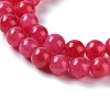 Dyed Natural Malaysia Jade Beads Strands X-G-G021-02A-08-3