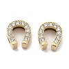 PVD Vacuum Plating 304 Stainless Steel Crystal Rhinestone Beads SATS-R130-02G-03-1