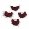 Faux Mink Fur Tassel Pendant Decorations FIND-T040-19-1