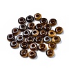 Natural Tiger Eye European Beads LS-X-G-G740-12x6mm-10-1