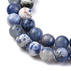 Natural Sodalite Beads Strand GSR6mmC013-6
