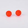 Round Silicone Focal Beads X-SI-JX0046A-08-2