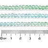 Transparent Painted Glass Beads Strands X1-DGLA-A034-T4mm-A16-3