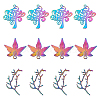 18Pcs 3 Style Alloy Pendants FIND-FH0002-36-1