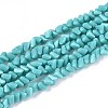 Opaque Glass Beads Strands GLAA-N019-4mm-19-1