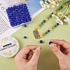 DIY Round Cat Eye Beads Bracelet Making Kit DIY-SZ0006-56E-3