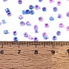 Opaque Picasso Cylinder Glass Beads SEED-Q039-06A-06-4