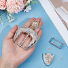 Belt Zinc Alloy Buckle Sets FIND-GF0009-33-3
