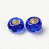 FGB 12/0 Grade A Transparent Silver Lined Round Glass Seed Beads X-SEED-A022-F12-74-2