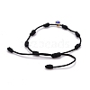 Adjustable Nylon Thread Charm Bracelets BJEW-JB06274-5