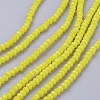 Imitation Jade Glass Beads Strands GLAA-R135-2mm-33-1